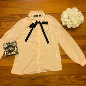 NY & Company Pink Blouse